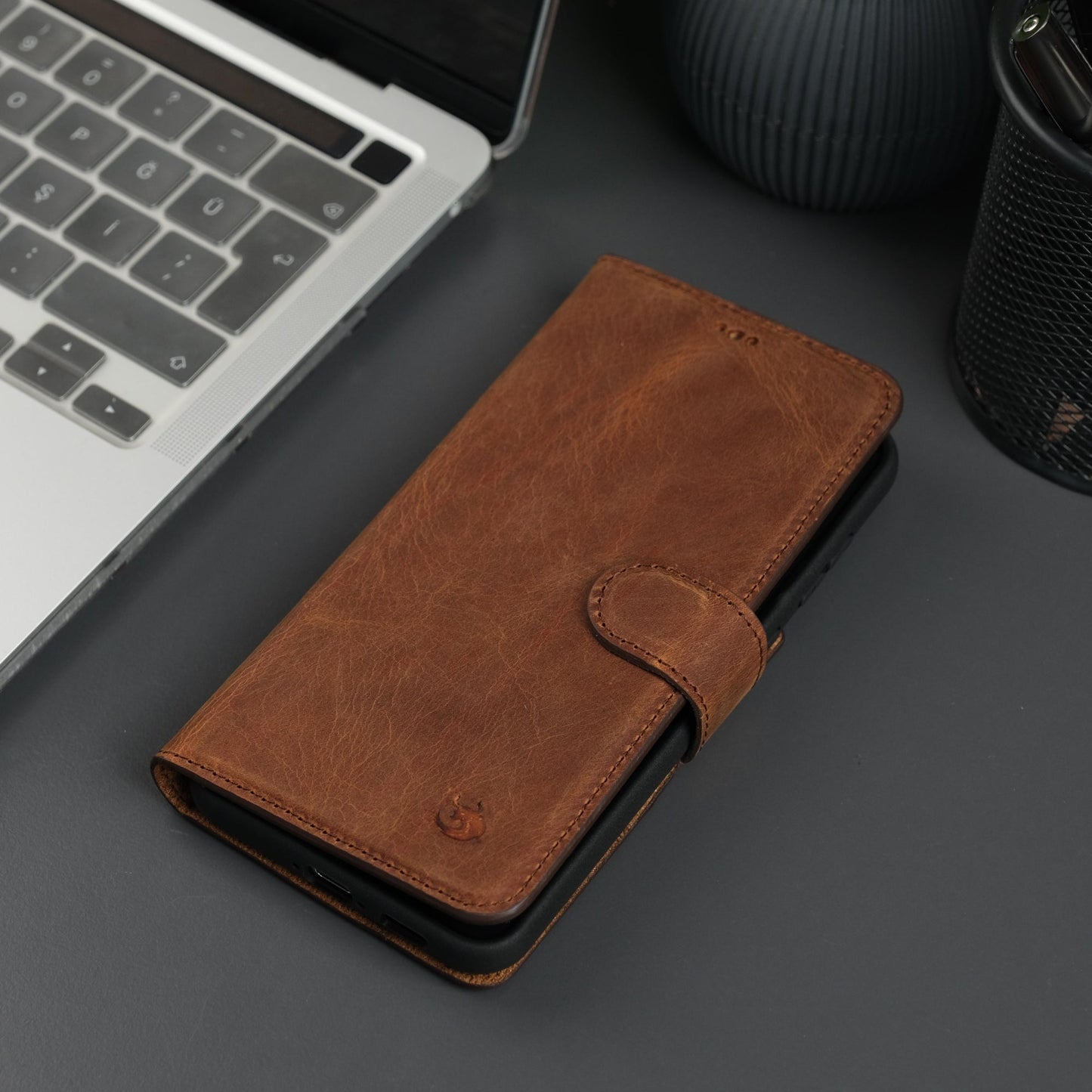 Leather Samsung Galaxy S25 Wallet Case | Buffalo-4