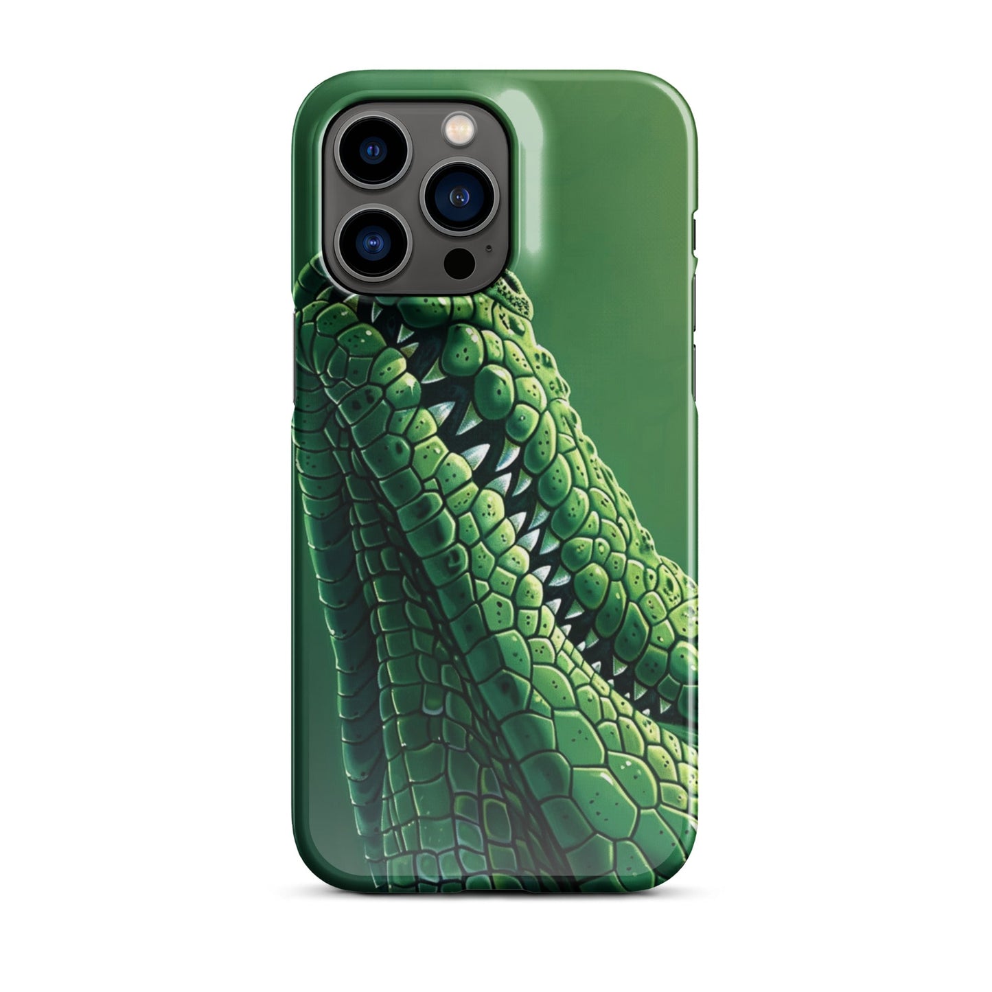 Green Crocodile Phone case for iPhone-28