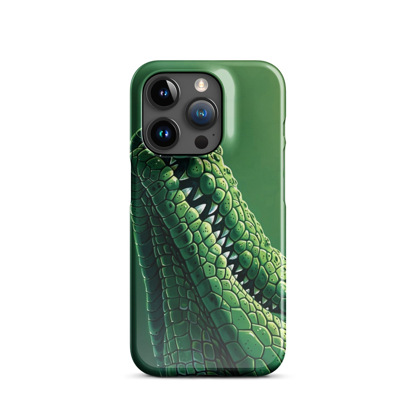 Green Crocodile Phone case for iPhone-34