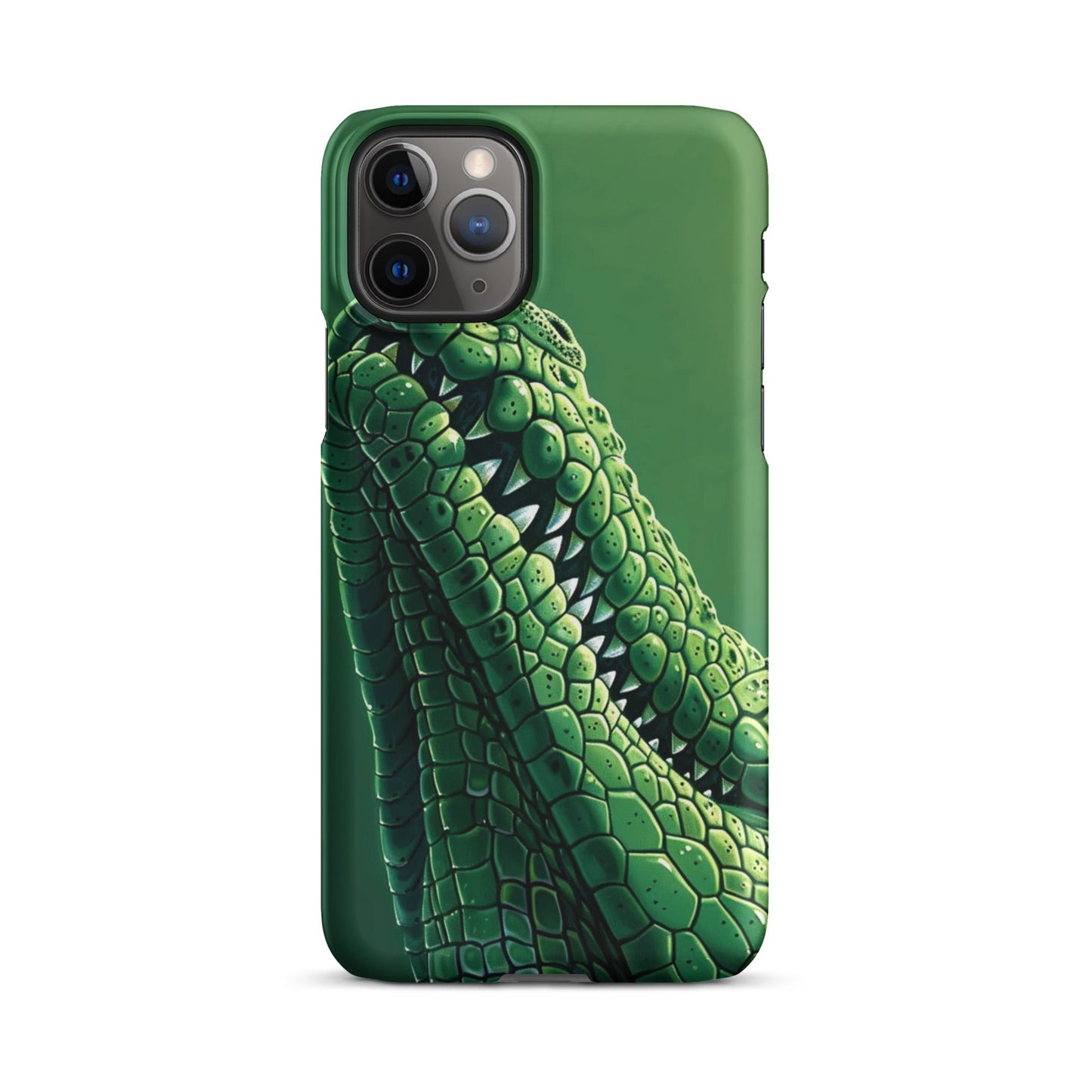 Green Crocodile Phone case for iPhone-3