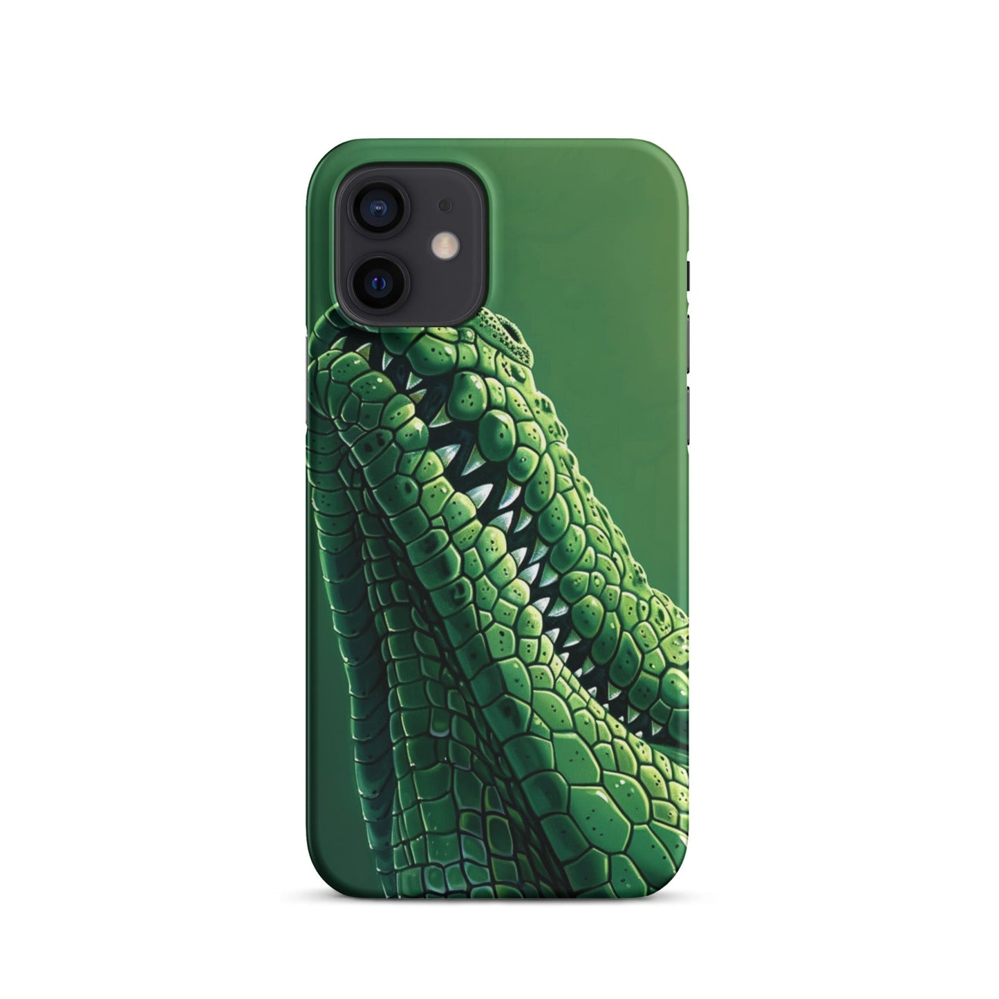 Green Crocodile Phone case for iPhone-9