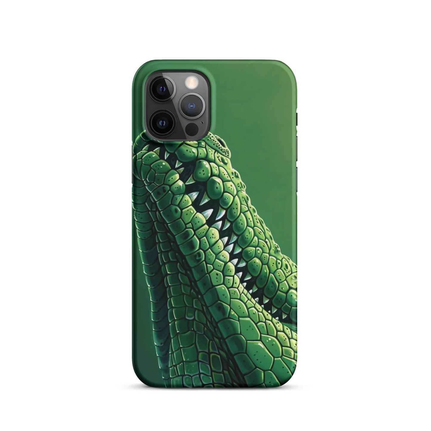 Green Crocodile Phone case for iPhone-11