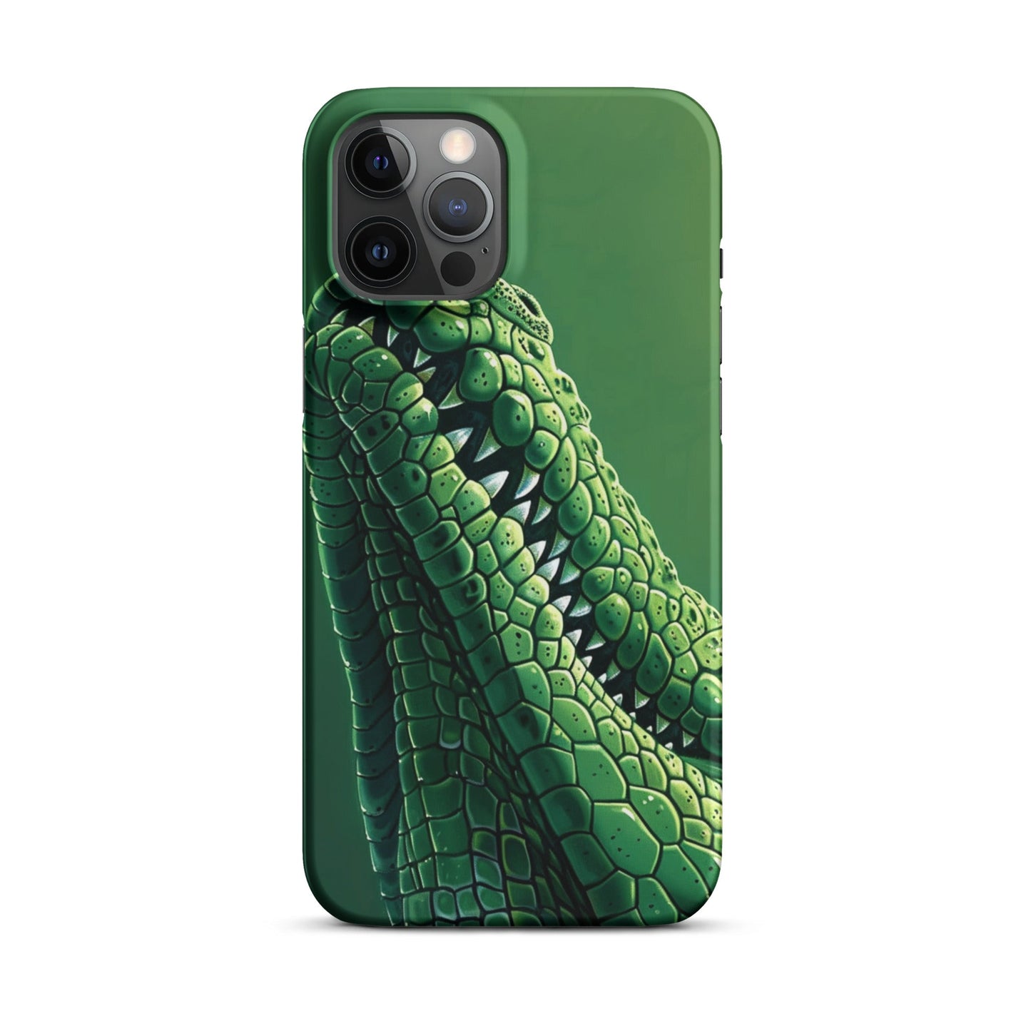 Green Crocodile Phone case for iPhone-13
