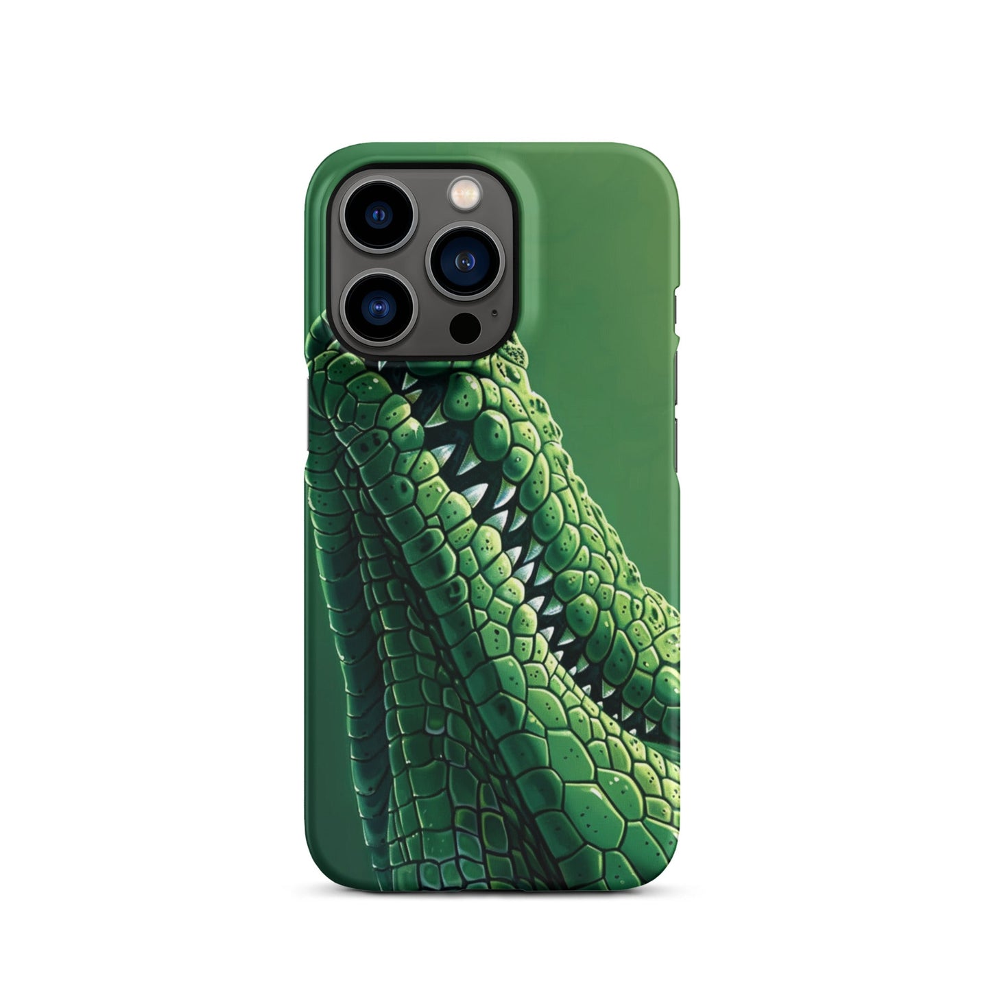 Green Crocodile Phone case for iPhone-19