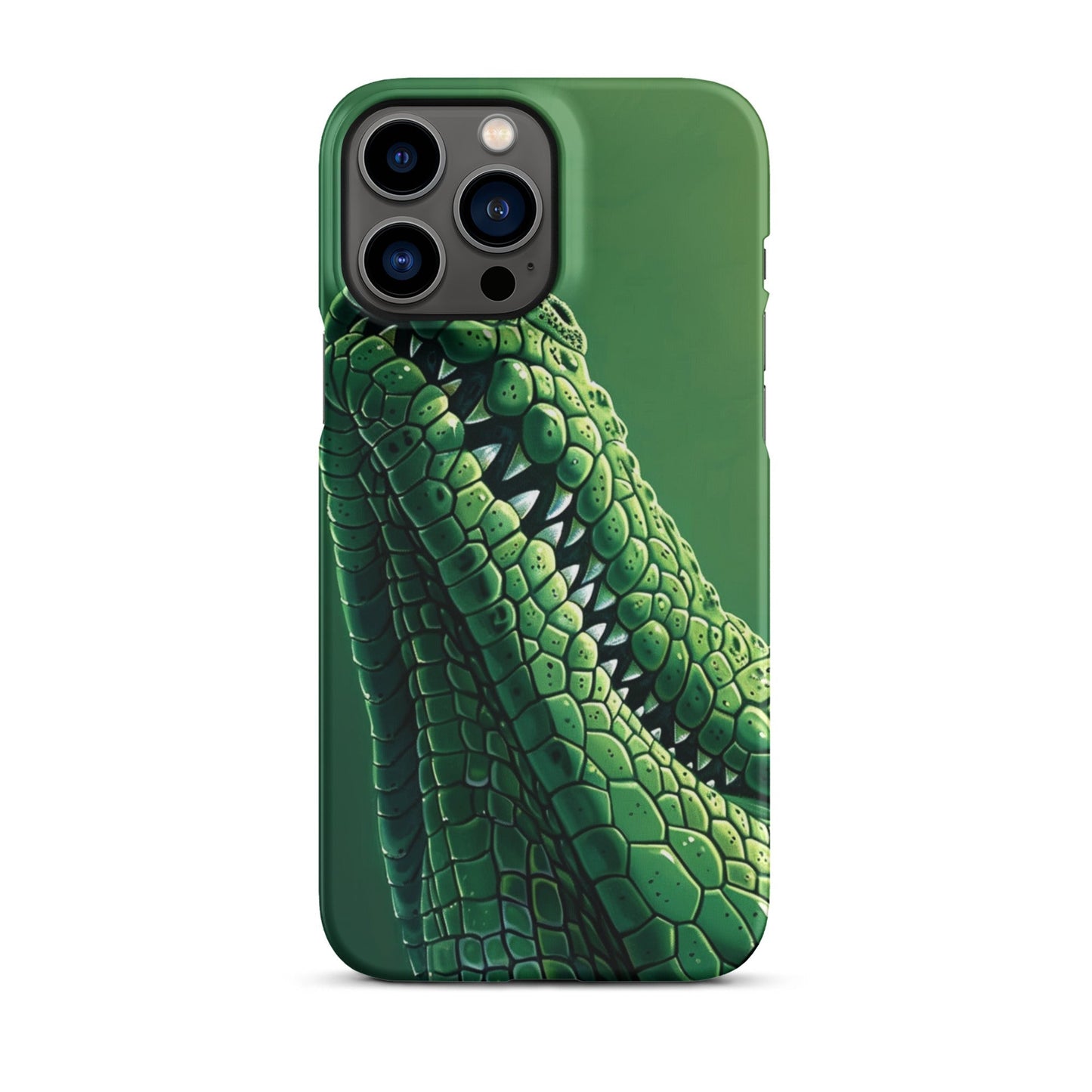 Green Crocodile Phone case for iPhone-21