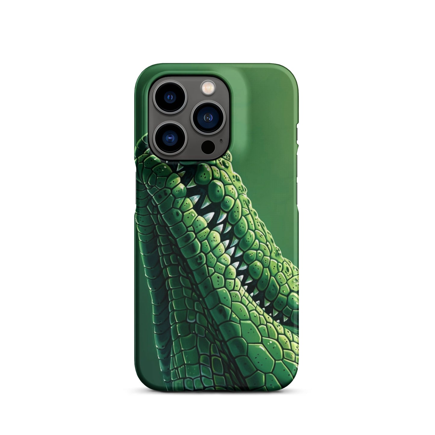 Green Crocodile Phone case for iPhone-27