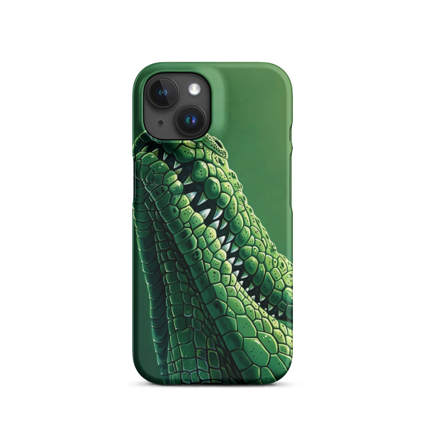 Green Crocodile Phone case for iPhone-31