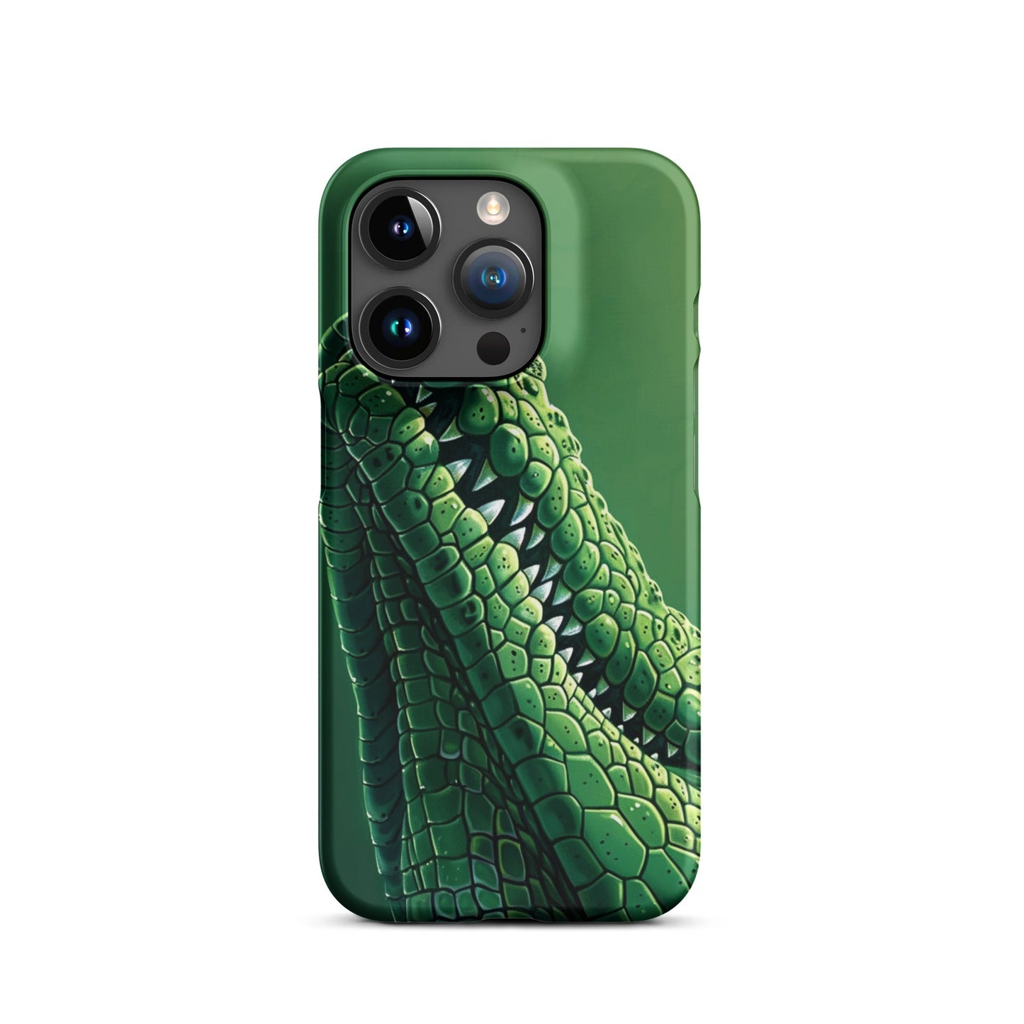 Green Crocodile Phone case for iPhone-35