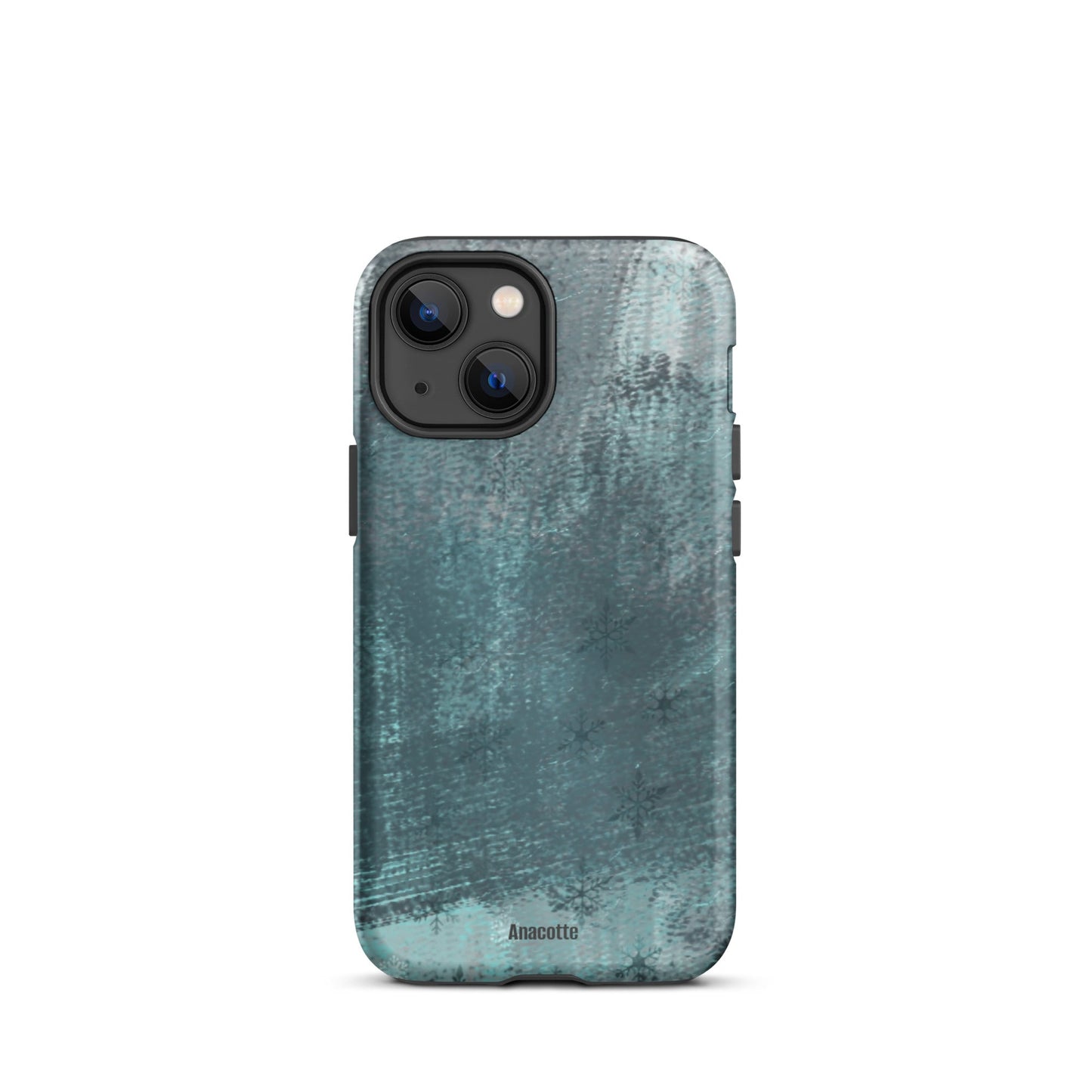 iPhone 14, 13, 12, 11 Christmas Theme iPhone Cases Snow Green Anacotte-23