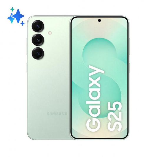 Samsung Galaxy S25 15,8 cm (6.2") Dual SIM Android 15 5G USB tip-C 12 Giga Bites 128 Giga Bites 4000 mAh Culoare mentă (SM-S931BLGDEUB)-0