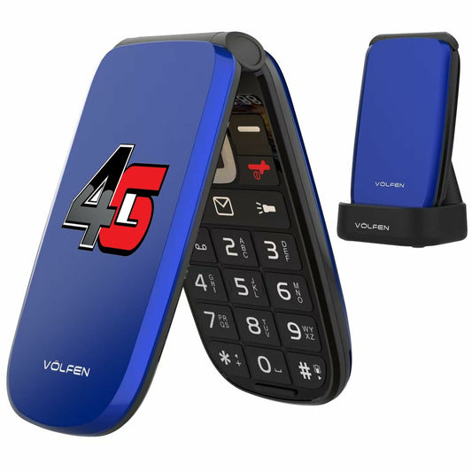Mobile telephone for older adults Volfen ASTRO FLIP 48 MB 2,8" Blue 4G-0