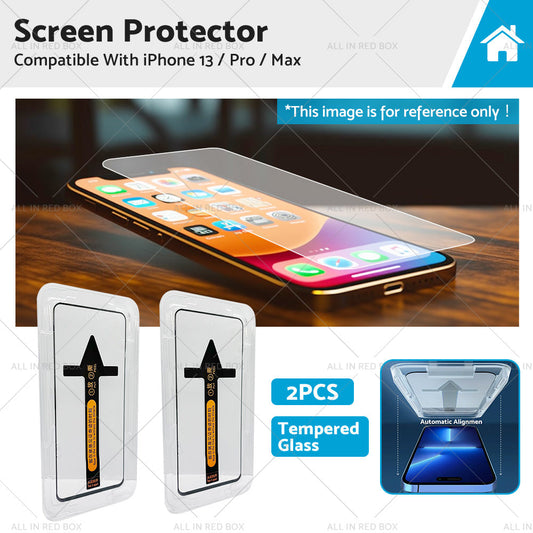 2PCS Screen Protector Tempered Glass Suitable For iPhone 13 Pro Max-0