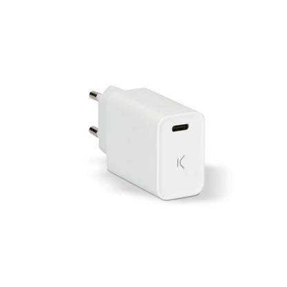 Usb Charger Iphone KSIX Apple-compatible White-1