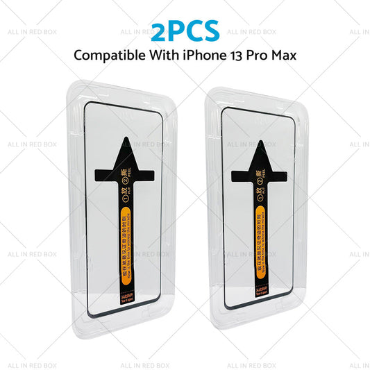 2PCS Screen Protector Tempered Glass Suitable For iPhone 13 Pro Max-1
