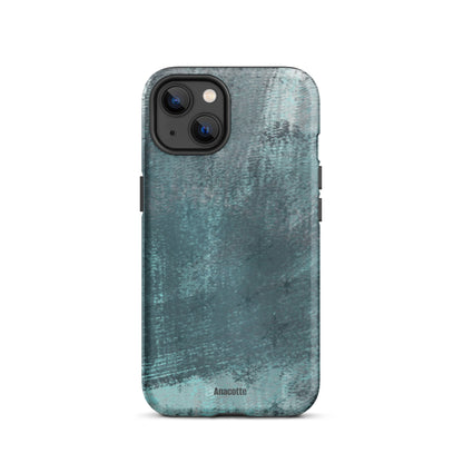 iPhone 14, 13, 12, 11 Christmas Theme iPhone Cases Snow Green Anacotte-21
