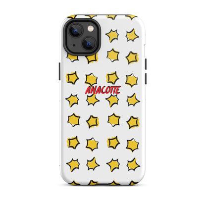 iPhone 14, 13, 12, 11 Christmas Theme iPhone Cases Star White Anacotte-27