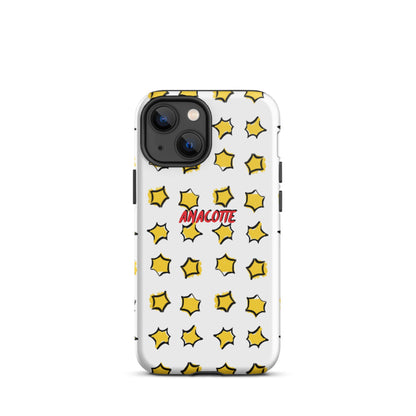 iPhone 14, 13, 12, 11 Christmas Theme iPhone Cases Star White Anacotte-20