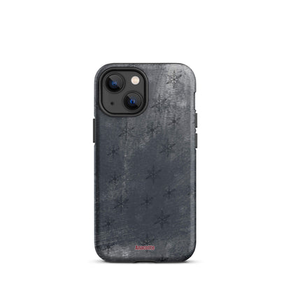 iPhone 14, 13, 12, 11 Christmas Theme iPhone Cases Snow Black Anacotte-19
